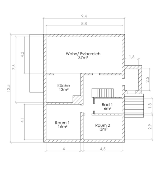 Grundriss EG