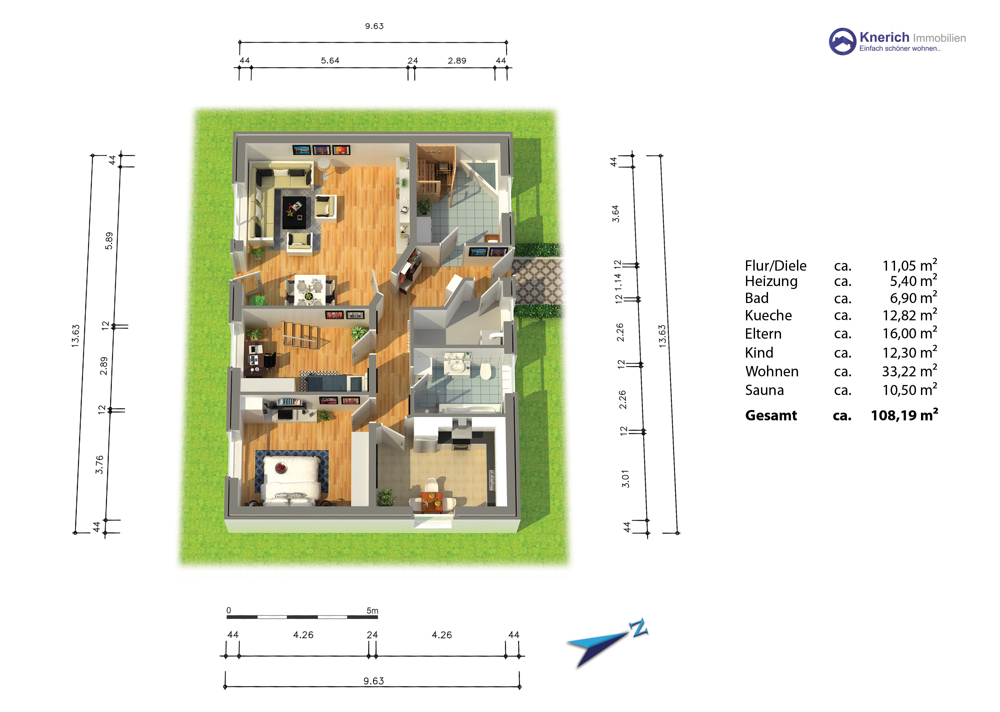Eg Grundriss 3D