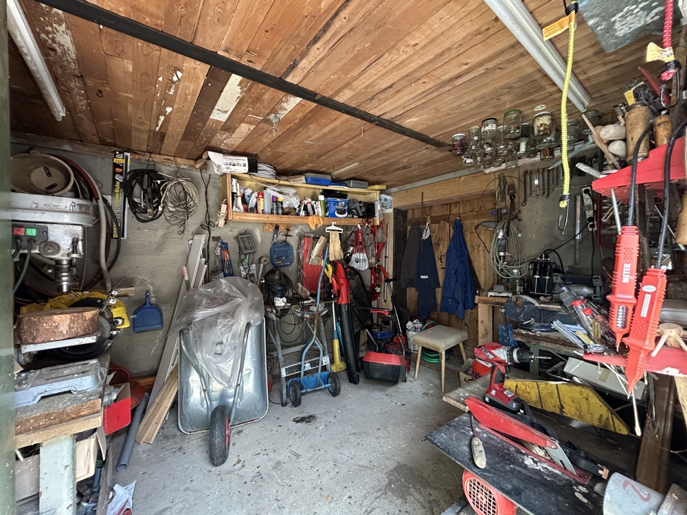 Werkstatt am Carport