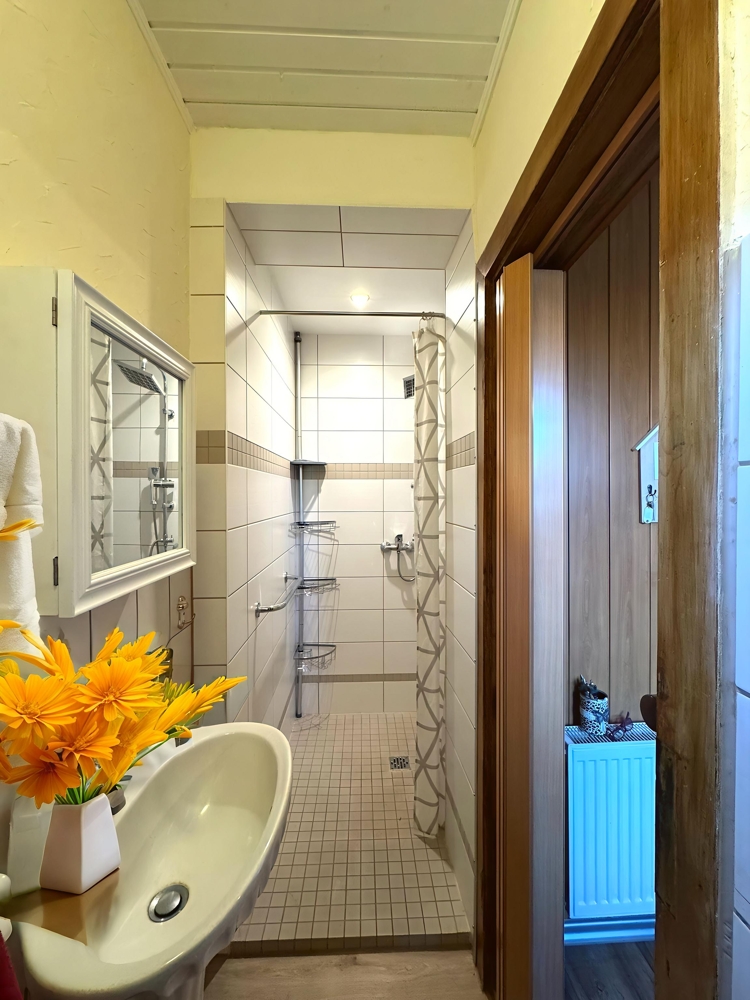 Badezimmer mit Dusche