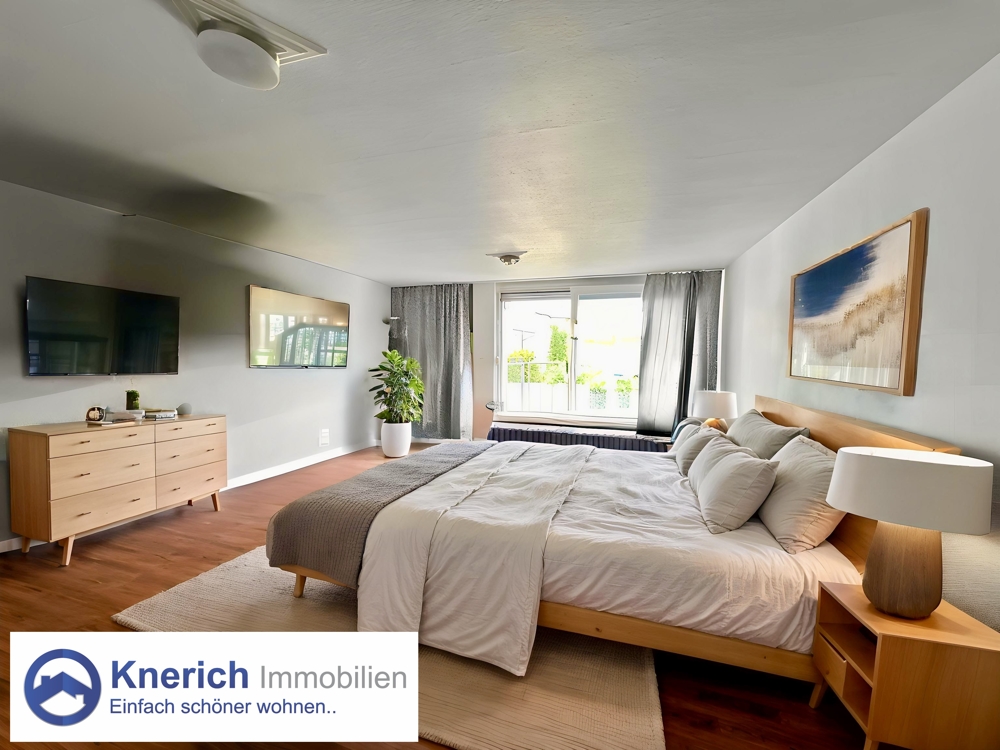 Wohn und Schlafzimmer